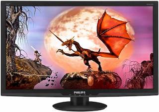 Монитор Philips 27" 273E3LHSB (00/01) черный TN+film LED 5ms 16:9 HDMI матовая 300cd 1920x1080 D-Sub FHD 4.53кг
