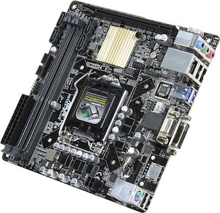 Материнская плата Asus H110I-PLUS Soc-1151 Intel H110 2xDDR4 mini-ITX AC`97 8ch(7.1) GbLAN+VGA+DVI+HDMI