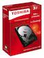 Жесткий диск Toshiba SATA-III 3Tb HDWD130EZSTA P300 (7200rpm) 64Mb 3.5" Rtl