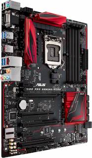 Материнская плата Asus B150 PRO GAMING/AURA Soc-1151 Intel B150 4xDDR4 ATX AC`97 8ch(7.1) GbLAN+VGA+HDMI