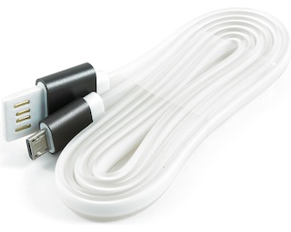Кабель USB 2.0 Cablexpert CC-mUSBgy1m, AM/microBM 5P, 1м, мультиразъем USB A, силиконовый шнур, разъемы темно-серый металлик, пакет