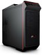 Корпус Foxconn TP-G007 black/red w/o PSU ATX USB audio mic fan120mm AirDuct