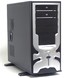 Корпус Foxconn TP/S-230 black/silver 500W ATX USB audio mic 1394 fan AirDuct