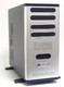 Корпус Foxconn TP/S-544 black/silver 500W ATX USB audio mic 1394 fan AirDuct