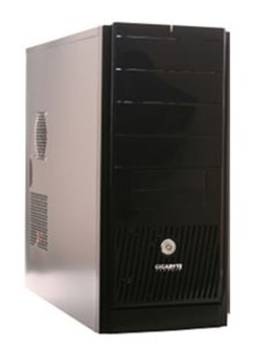 Корпус Gigabyte GZ-KX5B black w/o PSU ATX 2*USB AUDIO Air Duct