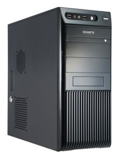 Корпус Gigabyte GZ-PA black w/o PSU ATX 2*USB AUDIO Air Duct