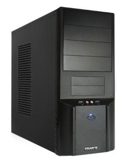 Корпус Gigabyte Luxo X142 black w/o PSU ATX 2*USB (GZ-U2BPAX-B00)