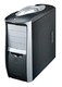 Корпус LinkWorld 313-F black/silver C2628 w/o PSU ATX USB Audio Fan AirDuct