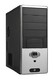Корпус LinkWorld 316-04 black/silver C2228 w/o PSU ATX USB Audio AirDuct