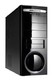 Корпус LinkWorld 316-21 black C2121 w/o PSU ATX USB AirDuct