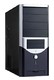 Корпус LinkWorld 316-Y black/silver C2228 w/o PSU ATX USB AirDuct