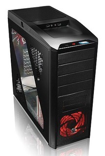 Корпус Thermaltake VJ40001W2Z V9 Black w/o PSU ATX SECC Window