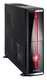 Корпус Ezcool R-120B black red led 350W mATX slim 2*USB 2.0 Audio