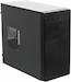 Корпус LinkWorld VC-05M06 черный без БП mATX 2xUSB2.0 1xUSB3.0 audio
