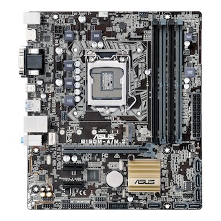 Материнская плата Asus B150M-A/M.2 Soc-1151 Intel B150 4xDDR4 mATX AC`97 8ch(7.1) GbLAN+VGA+DVI+HDMI