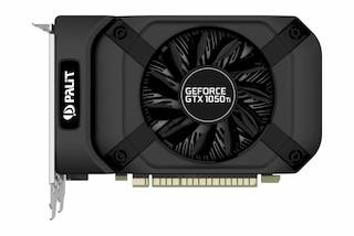 Видеокарта Palit PCI-E PA-GTX1050Ti StormX 4G NV GTX1050TI 4096Mb 128b GDDR5 1290/7000 DVIx1/HDMIx1/