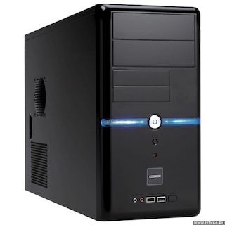 Корпус Gigabyte GZ-M2 черный без БП mATX 2xUSB2.0 audio AD