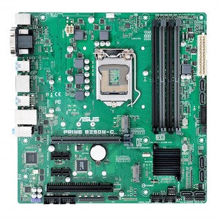 Материнская плата Asus PRIME B250M-C Soc-1151 Intel B250 4xDDR4 mATX AC`97 8ch(7.1) GbLAN+VGA+DVI+HD