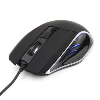 Мышь Gembird MG-500 RGB подсветка Wired 1600dpi USB