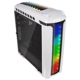 Корпус Thermaltake Versa C22 RGB белый/черный без БП ATX 5x120mm 1x140mm 2xUSB2.0