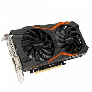 Видеокарта Gigabyte PCI-E GV-N105TG1 GAMING-4GD NVidia GeForce GTX 1050TI 4096Mb 128bit GDDR5 1366, 7008 DVIx1, HDMIx3, DPx1, HDCP Ret