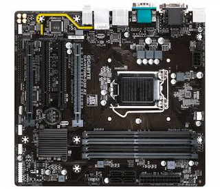 Материнская плата Gigabyte GA-H110M-D3H R2 Soc-1151 Intel H110 4xDDR4 mATX AC`97 8ch(7.1) GbLAN+VGA+