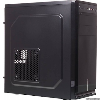 Корпус LinkWorld VC-08C06 черный без БП ATX 1x80mm 1x120mm 1x140mm 2xUSB2.0 audio