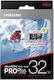 Карта памяти microSDHC 32Gb Samsung PRO+ V2 SD adapter MB-MD32GARU