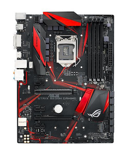 Материнская плата Asus STRIX B250H GAMING Soc-1151 Intel B250 4xDDR4 ATX AC`97 8ch(7.1) GbLAN+DVI+HD