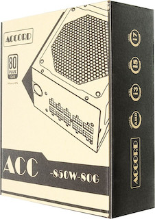 Блок питания Accord ATX 850W GOLD ACC-850W-80G 80+ gold (24+4+4pin) APFC 140mm fan 7xSATA Cab Manag
