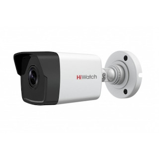 Видеокамера уличная IP Hikvision HiWatch DS-I400 2.8-2.8мм цветная корп.:белый