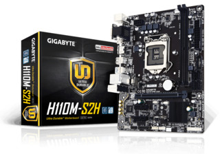 Материнская плата Gigabyte GA-H110M-S2H DDR4 Soc-1151 Intel H110 mATX AC`97 8ch(7.1) GbLAN+VGA+DVI+HDMI