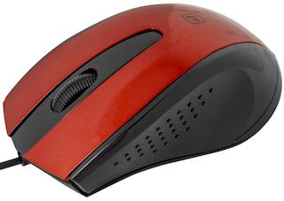 Мышь Defender MM-920 Red Wired USB Optical (52920)