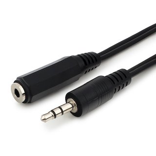 Кабель аудио удлинитель Gembird CCA-423-2M, джек3.5 / джек3.5, 2м