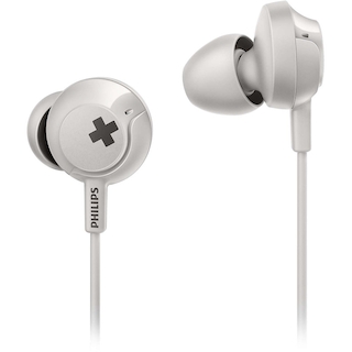 Наушники вкладыши Philips SHE4305WT 1.2м белый проводные