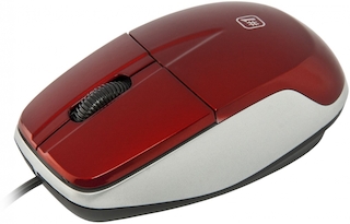 Мышь Defender MS-940 Red Wired USB Optical (52941)