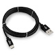 Кабель USB 2.0 Cablexpert CC-S-USBC01Bk-3M, AM/Type-C, серия Silver, длина 3м, черный, блистер