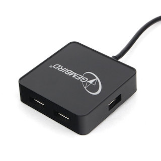 Хаб USB 2.0 Gembird UHB-242 4порта блистер черный