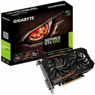 Видеокарта Gigabyte PCI-E GV-N1050OC-2GD nVidia GeForce GTX 1050 2048Mb 128bit GDDR5 1379/7008 DVIx1/HDMIx1/DPx1/HDCP Ret