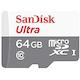 Флеш карта microSDXC 64GB Class 10 Sandisk UHS-I SDSQUNS-064G-GN3MN