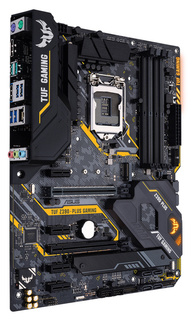 Материнская плата Asus TUF Z390-PLUS GAMING Soc-1151v2 Intel Z390 4xDDR4 ATX AC`97 8ch(7.1) GbLAN RA