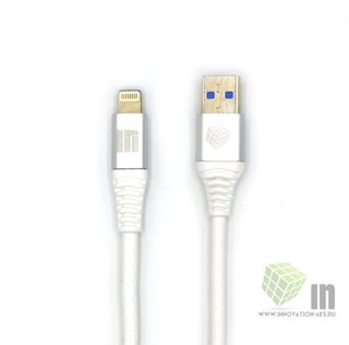 Кабель INNOVATION A1I-COBRA Lightning 2m белый (3A)