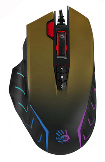 Мышь A4 Bloody J95 рисунок оптическая (5000dpi) USB2.0 (9but)