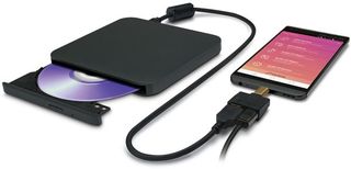 Привод DVD-RW LG GP95 черный SATA slim внешний oem