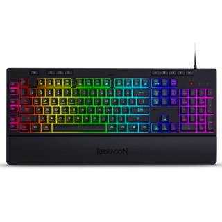 Клавиатура Defender Shiva Redragon черный RGB USB