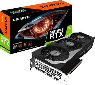 Видеокарта Gigabyte PCI-E 4.0 GV-N3070GAMING OC-8GD NV RTX3070 8192Mb 256 GDDR6 1815/14000/HDMIx2/DP