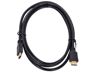 Кабель HDMI Gembird CC-HDMI4-6, 1.8м, v2.0, 19M/19M, черный, позол.разъемы, экран, пакет