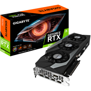 Видеокарта Gigabyte PCI-E 4.0 GV-N3080GAMING OC-10GD NV RTX3080 10240Mb 320 GDDR6X 1800/19000/HDMIx2