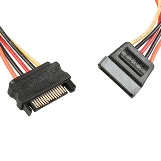 Удлинитель шнура питания Cablexpert SATA CC-SATAMF-03, 4x15pin(M)/15pin(F), 40см