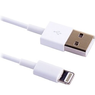 Кабель USB 2.0 hoco X23, 1м, AM/Lightning M, белый, 1м